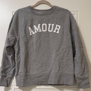 Zadig & Voltaire Heather Gray Sweatshirt